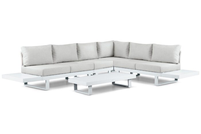 Lifestyle Garden Furniture Lorenzo hoek loungeset 7-delig – Wit
