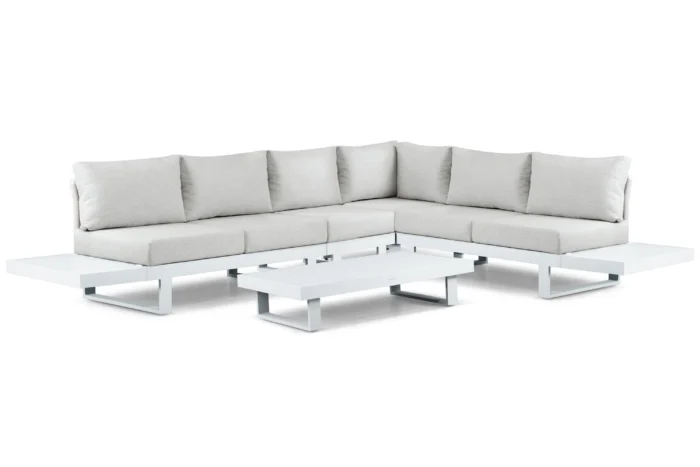 Lifestyle Garden Furniture Lorenzo hoek loungeset 7-delig - Wit
