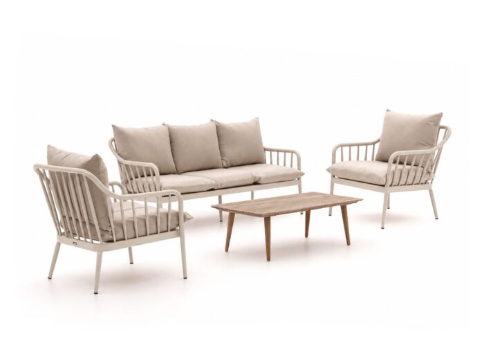 Manifesto Furniture + 10% kassakorting | Manifesto Celante/ROUGH-K stoel-bank loungeset 4-delig 5-zits – Bruin