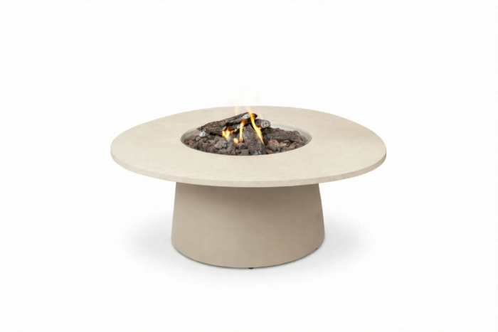 Cosidune Loft beige fire pit incl. burner – Zand/Beige