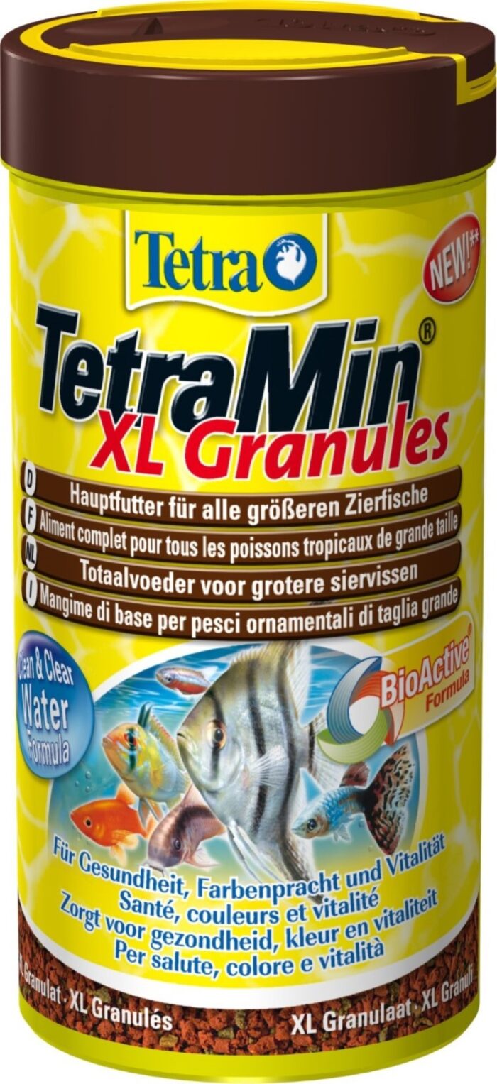 Tetra Min granulaat XL bio-active 250 ml Vis Gebr. de Boon – Zie Foto