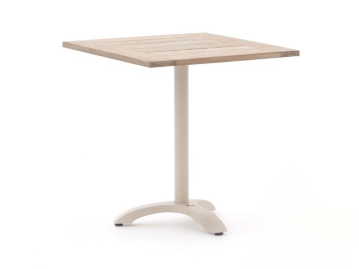 Bellagio tuinmeubelen Lisio tuintafel 70x70x75cm – Taupe