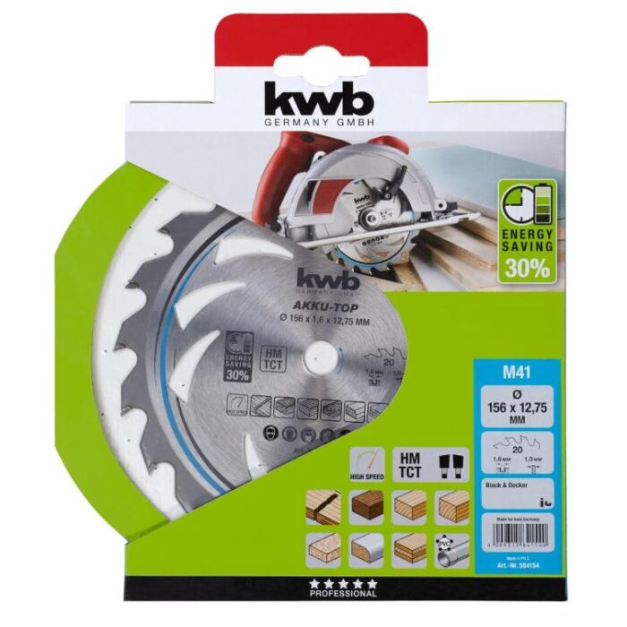 Kwb Cirkelzaagblad hm 150×12,75 41m