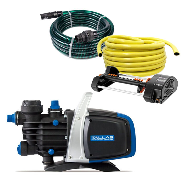 Tallas D-JET 850 Premium Beregeningspakket – Blauw / zwart