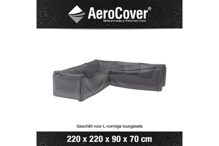 Platinum AeroCover | Loungesethoes 220 x 220 x 90 x 70(h) cm | L-vorm