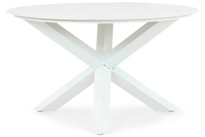 Santika Furniture Orino dining tuintafel 130 cm - Wit