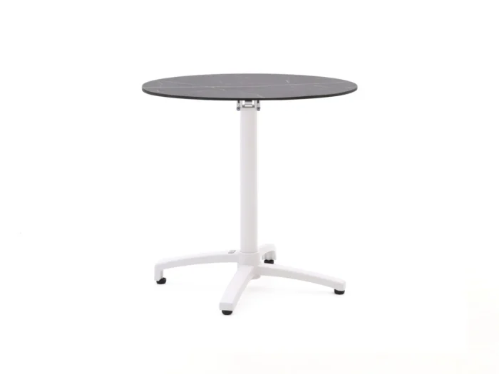 Bellagio tuinmeubelen Canzo klaptafel ø80cm (h:73cm) - Wit