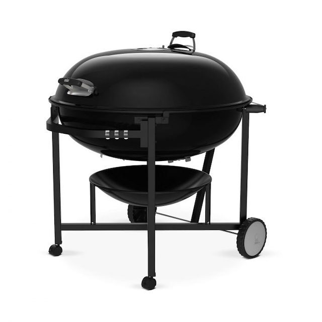 Weber Ranch kettle houtskoolbarbecue 96cm zwart