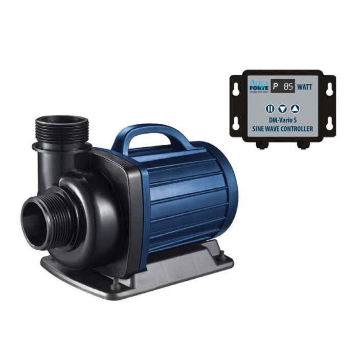 AquaForte DM-30000 Vario S Vijverpomp – Blauw / zwart