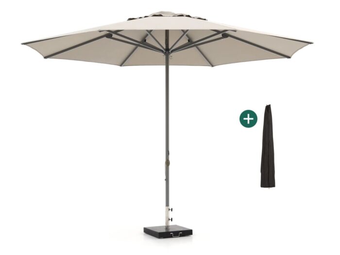 Shadowline Cuba parasol ø 400cm – Taupe