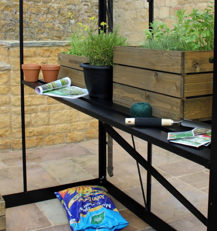 Royal well Kweektafel Premium 10,9 geintegreerd, zwart