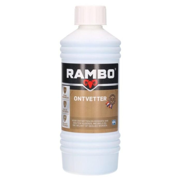 Rambo Ontvetter transparant 0,5l