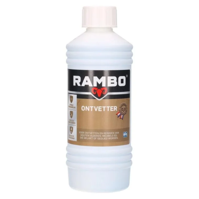 Rambo Ontvetter transparant 0,5l