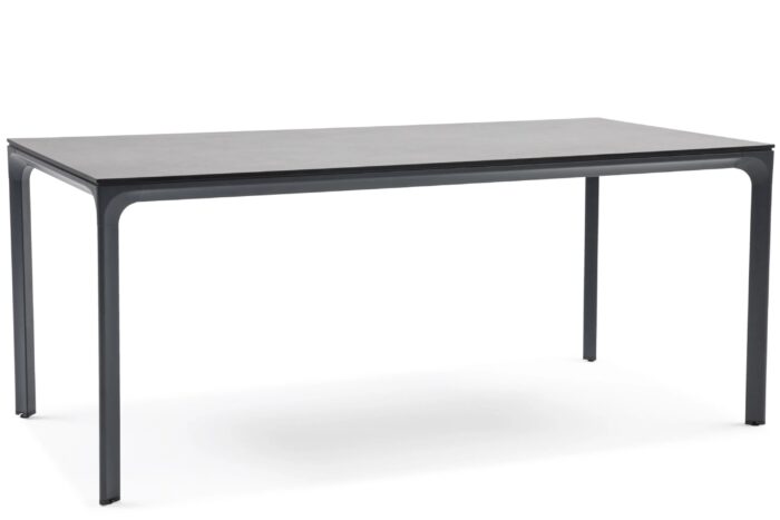 Lifestyle Garden Furniture Cesar dining tuintafel 180 x 90 cm – Grijs-antraciet