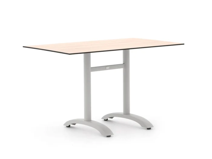 Bellagio tuinmeubelen Lisio tuintafel 140x80x73cm - Wit