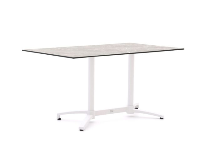 Bellagio tuinmeubelen Bellagio Canzo klaptafel 140x80x73cm Laagste prijsgarantie! – Wit