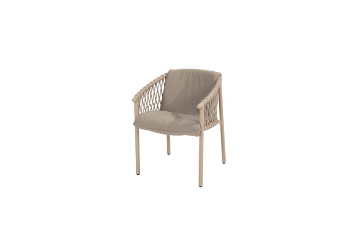 4so Allora dining stoel latte – bruin