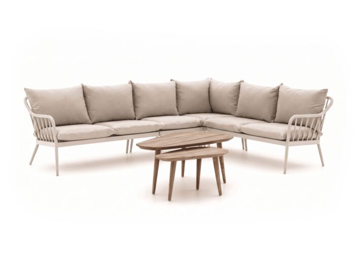 Manifesto Furniture + 10% kassakorting | Manifesto Celante/ROUGH-K hoek loungeset 6-delig 6-zits – Bruin