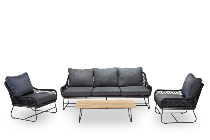 Own Zita loungeset 4 delig rvs