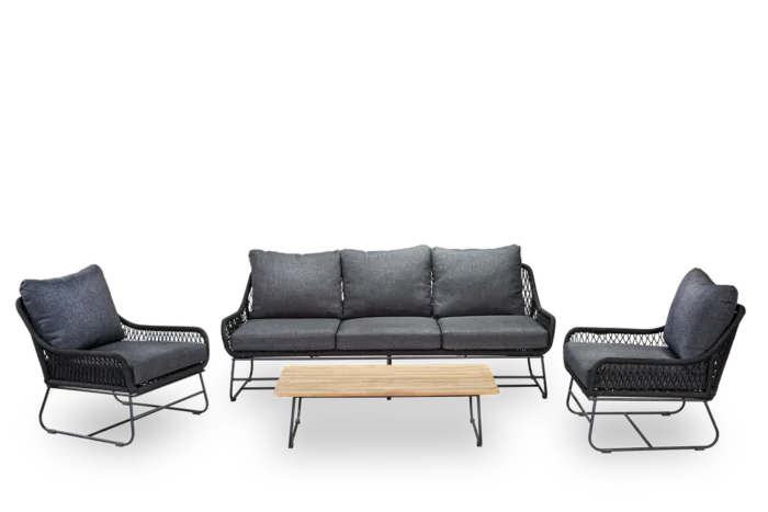 Own Zita loungeset 4 delig rvs