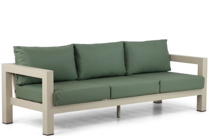Lifestyle Garden Furniture Luca lounge tuinbank 3-zits – Taupe-naturel-bruin
