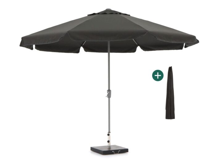 Shadowline Aruba parasol ø 350cm Laagste prijsgarantie! – Grijs