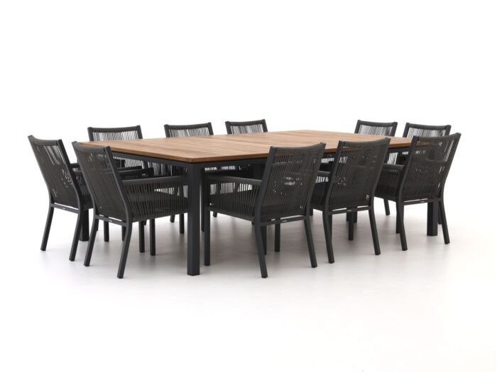 Manifesto Furniture + 10% kassakorting | Manifesto Rivola/Linosa 240x160cm dining tuinset 11-delig