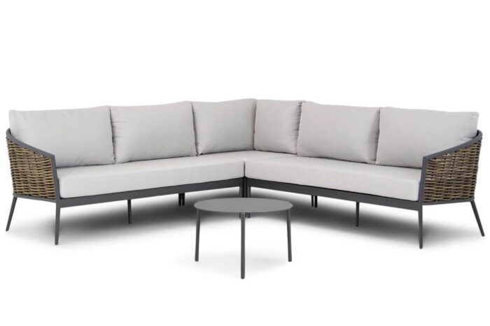 Coco Ewa/Pacific 60 cm loungeset 4-delig – Taupe-naturel-bruin