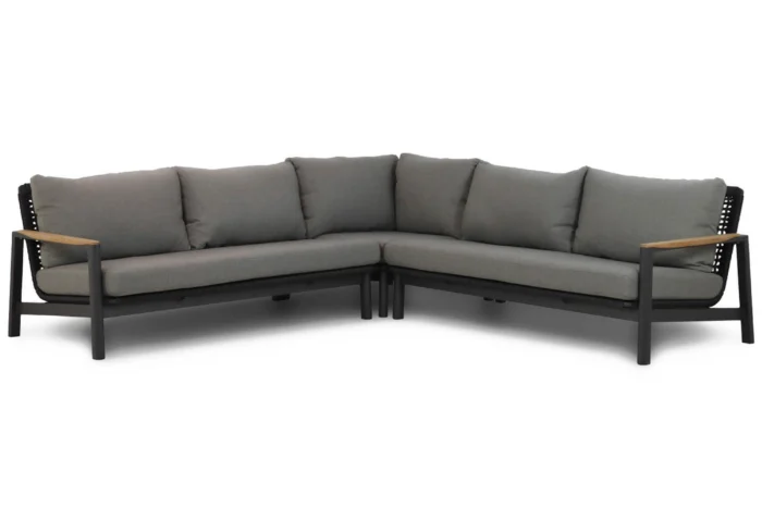 Coco Ralph hoek loungeset 3-delig - Grijs-antraciet
