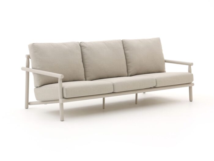 Bellagio tuinmeubelen Bellagio Torre Muzza lounge tuinbank 3-zits 218cm Laagste prijsgarantie! – Taupe