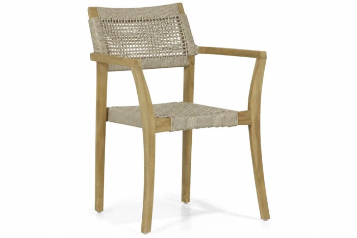 Lifestyle Garden Furniture Dallas dining tuinstoel - Taupe-naturel-bruin