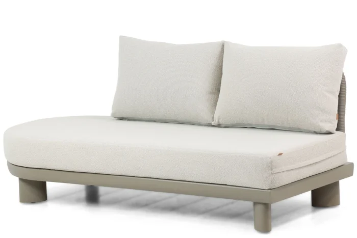 Santika Furniture Guss open bank rechts organisch - Transparant