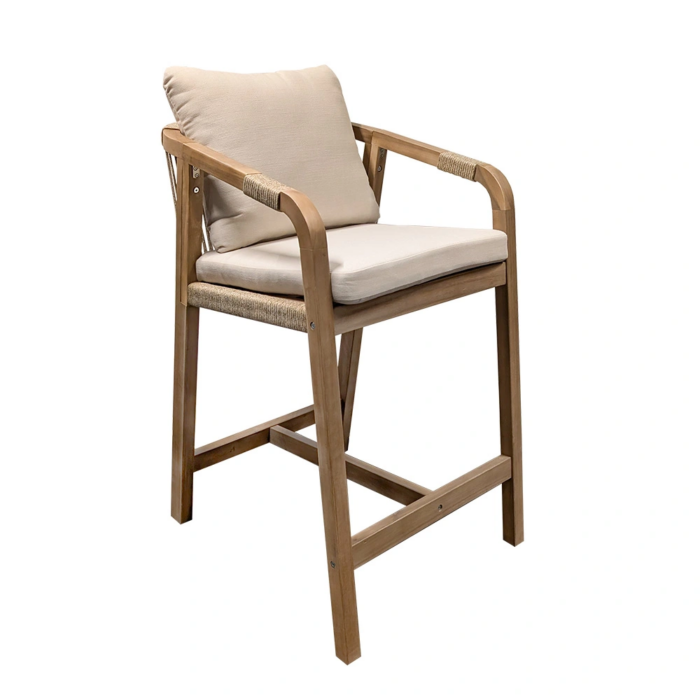 Buitengewoon de boet Ravona Barstoel – bruin