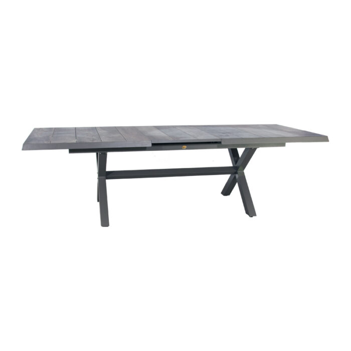 Oosterik home Uitschuifbare dining tafel Newport Concrete Taupe – bruin