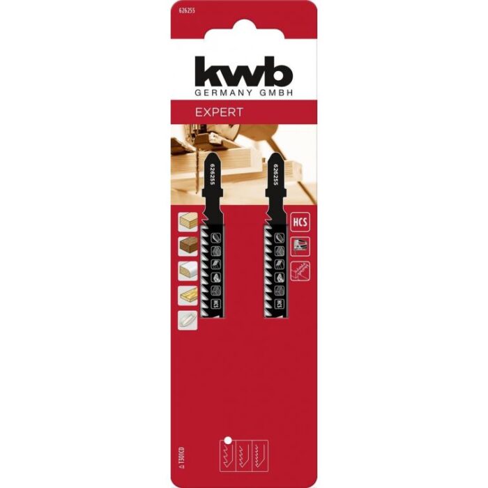 Kwb Dec.zaagbl.extra lang hout 2st