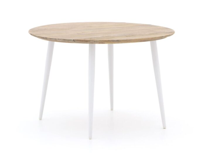 Bellagio tuinmeubelen Bellagio Falcade dining tuintafel ø 115cm Laagste prijsgarantie! – Bruin