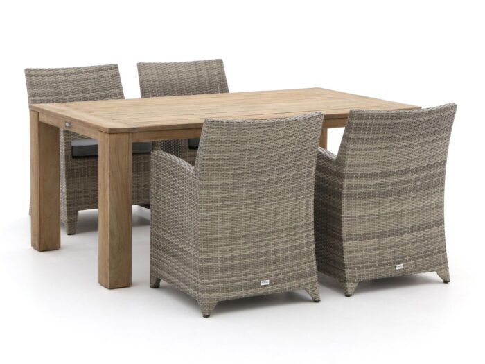 Forza Furniture Barolo/ROUGH-X 180cm dining tuinset 5-delig – Bruin