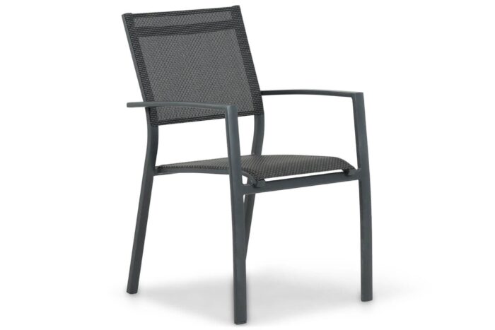 Lifestyle Garden Furniture Sella dining tuinstoel – Grijs-antraciet
