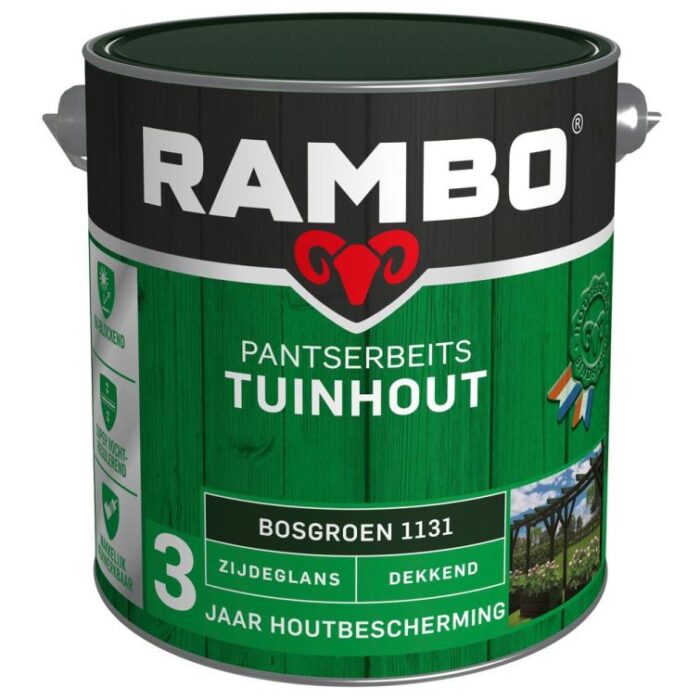 Rambo Pantserbeits tuinhout zg dek 1131 2,5l – groen