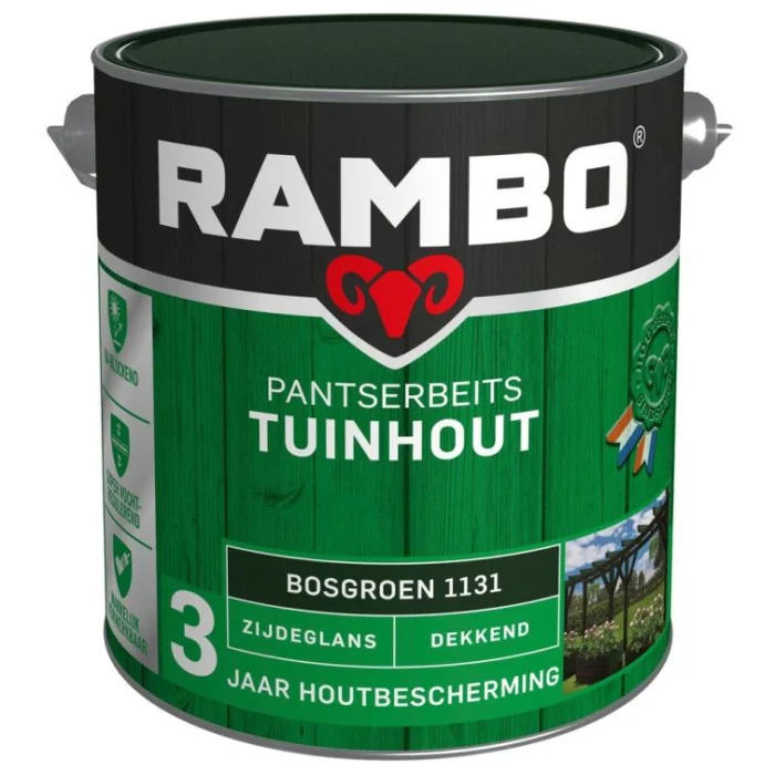 Rambo Pantserbeits tuinhout zg dek 1131 2,5l - groen