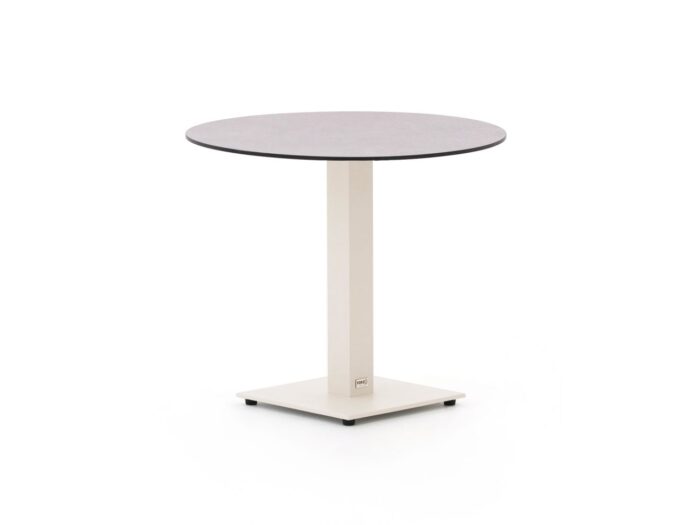 Forza Furniture Forza Orta tuintafel ø80cm (h:73cm) Laagste prijsgarantie! – Taupe