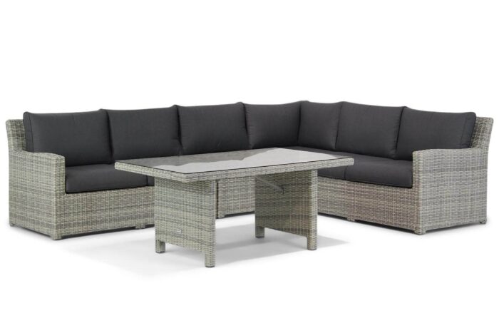 Garden Collections Giardino/Napoli dining loungeset 5-delig – Grijs-antraciet