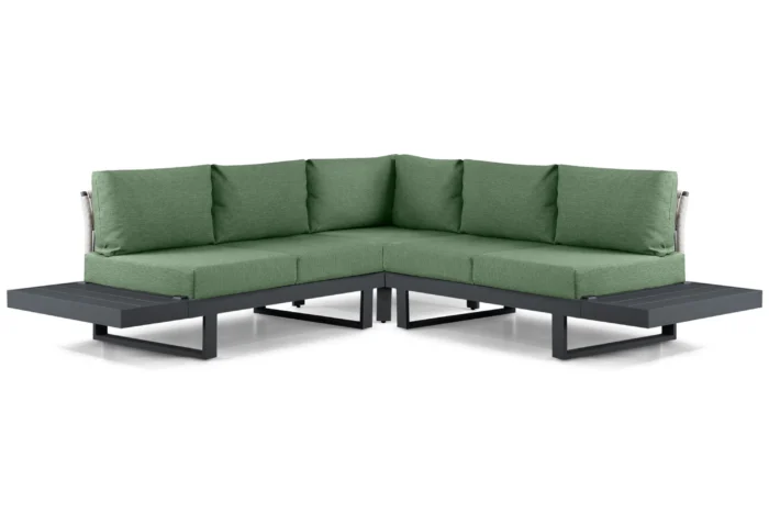 Lifestyle Garden Furniture Lorenzo hoek loungeset 5-delig - Grijs-antraciet