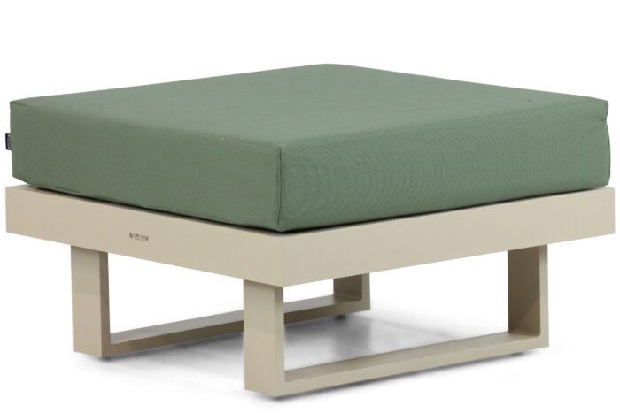 Lifestyle Garden Furniture Lorenzo lounge voetenbank – Taupe-naturel-bruin