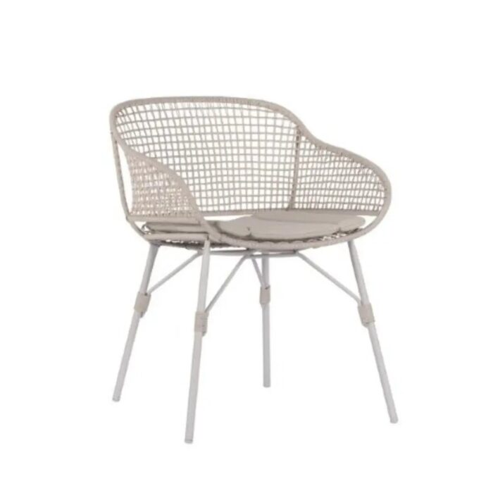 Max luuk Kelvin tuinstoel incl. kussen stone Max & Luuk – beige