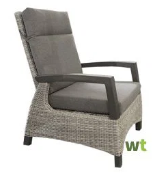 Buitengewoon de boet Barree Lounge Tuinstoel Latte – beige;bruin