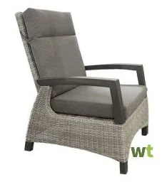 Buitengewoon de boet Barree Lounge Tuinstoel Latte - beige;bruin