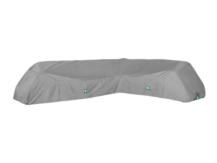 SUNS Tuinmeubelhoes C3 hoek loungeset rechts 344x268x90cm Laagste prijsgarantie! – Grijs