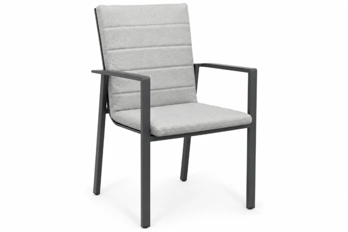 Lifestyle Garden Furniture Timo dining tuinstoel antraciet/soft grey - Grijs-antraciet