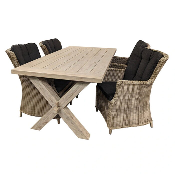 Buitengewoon de boet Ibiza Canossa Diningset